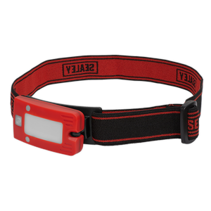 Sealey LED360HTR Rechargeable Head Torch with Auto-Sensor 2W COB LED - Red - additional view 5
