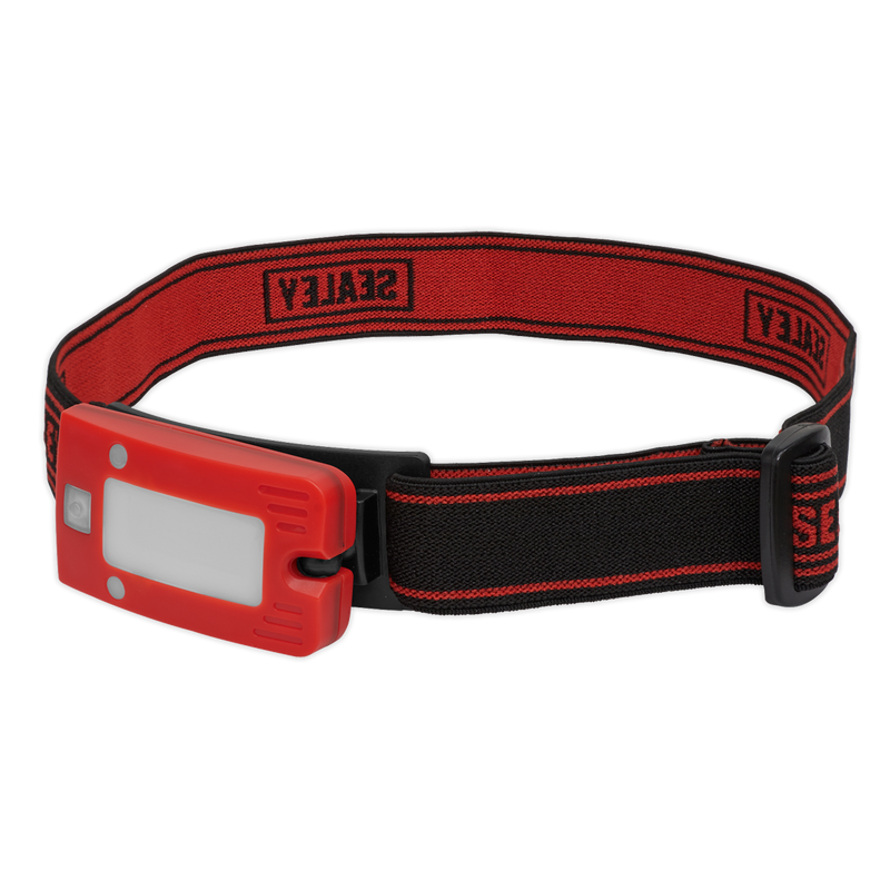 Sealey LED360HTR Rechargeable Head Torch with Auto-Sensor 2W COB LED - Red - additional view 5