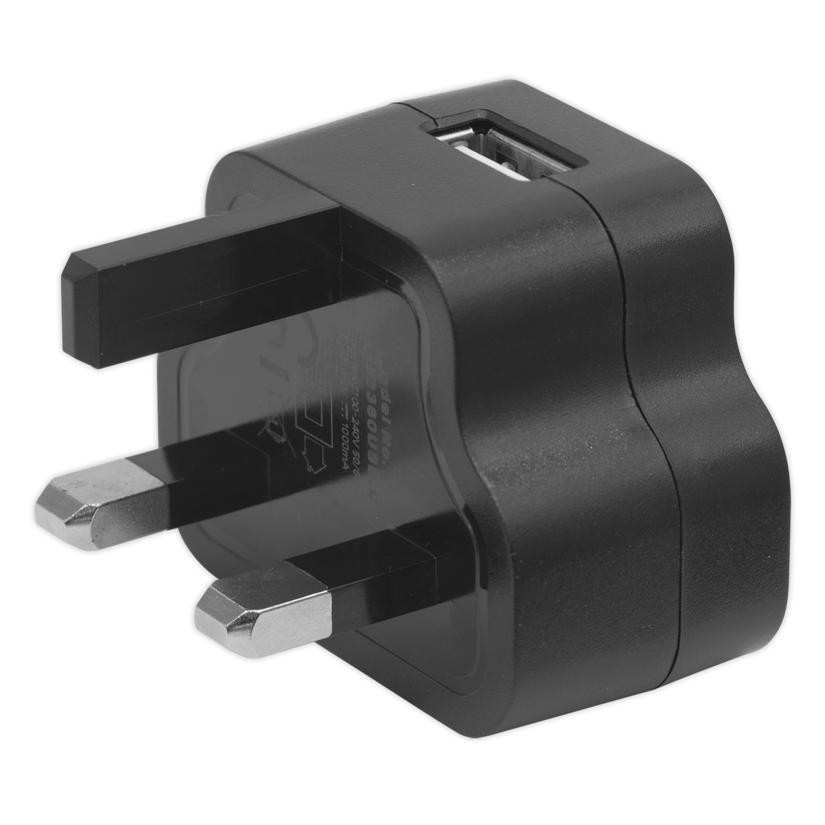 Sealey LED360USB.C USB Mains Charger 5V⎓1A