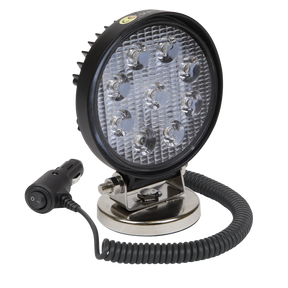 Sealey LED3RM Round Worklight with Magnetic Base 27W SMD LED