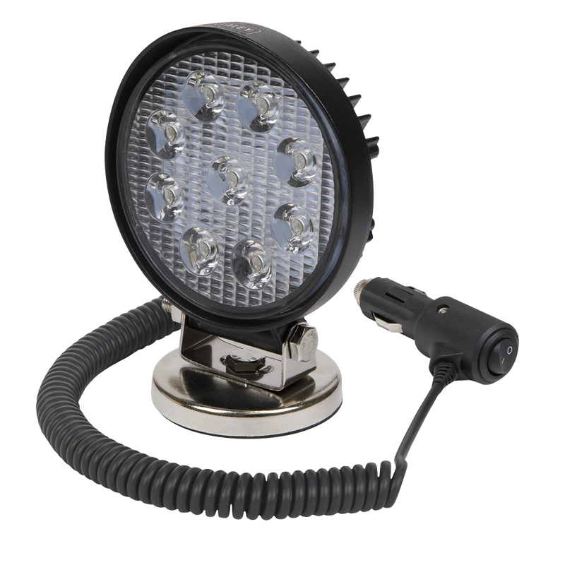 Sealey LED3RM Round Worklight with Magnetic Base 27W SMD LED - additional view 2