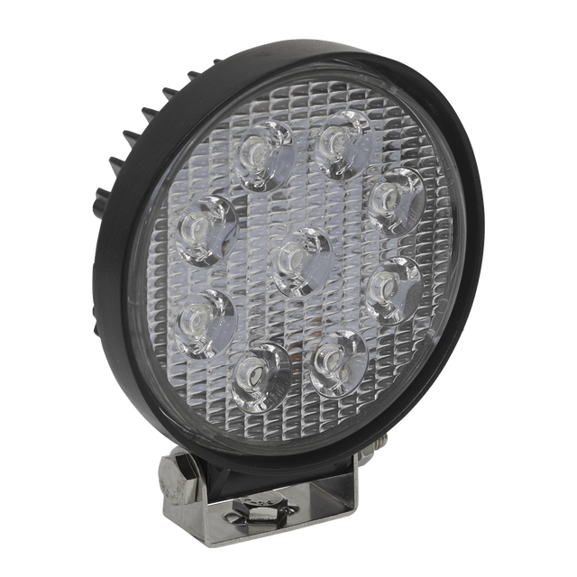 Sealey LED3R Round Worklight with Adjustable Bracket 27W SMD LED