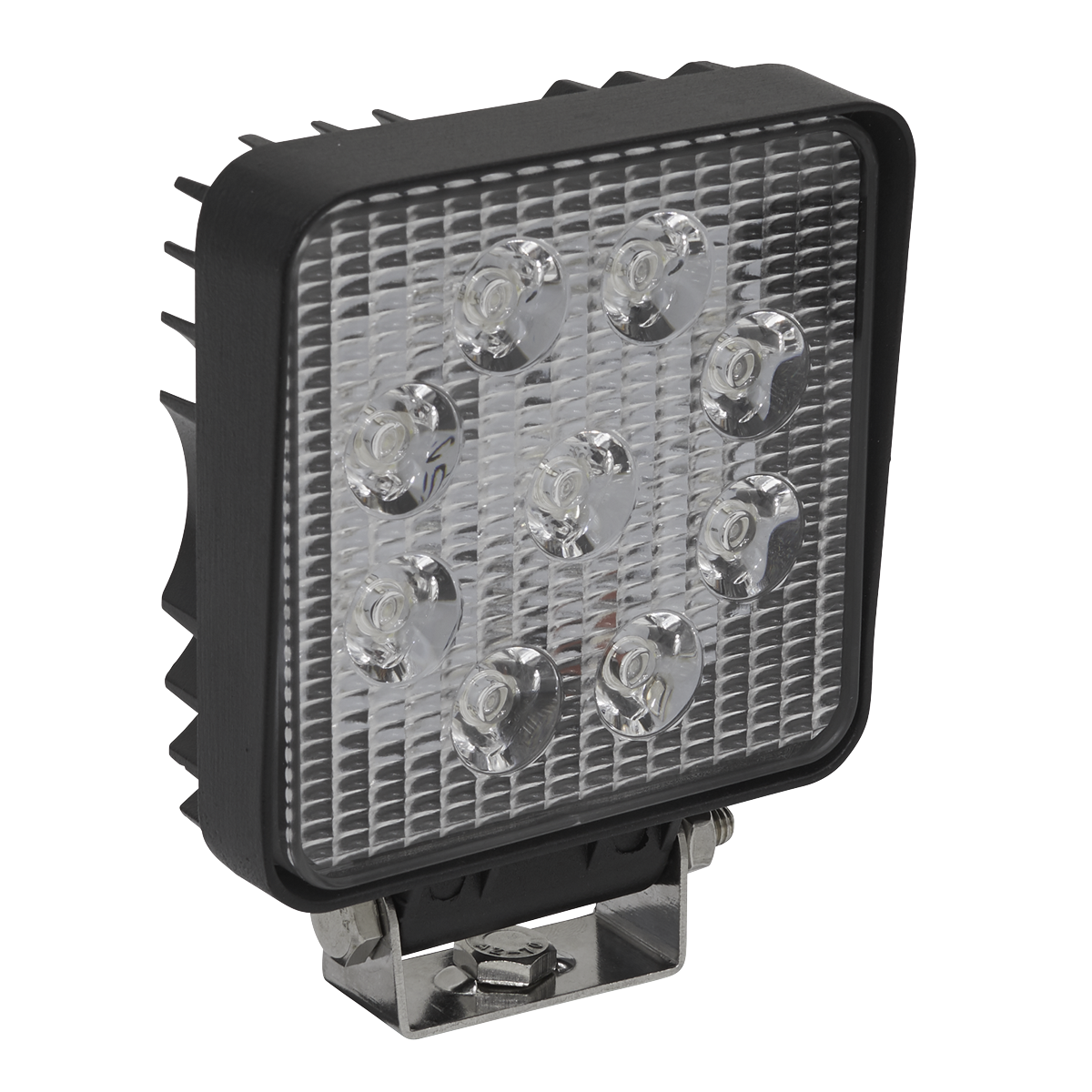 Sealey LED3S Square Worklight with Adjustable Bracket 27W SMD LED