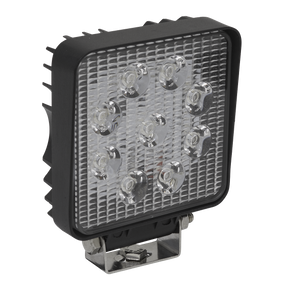 Sealey LED3S Square Worklight with Adjustable Bracket 27W SMD LED