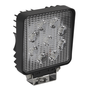 Sealey LED3S Square Worklight with Adjustable Bracket 27W SMD LED