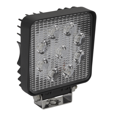 Sealey LED3S Square Worklight with Adjustable Bracket 27W SMD LED