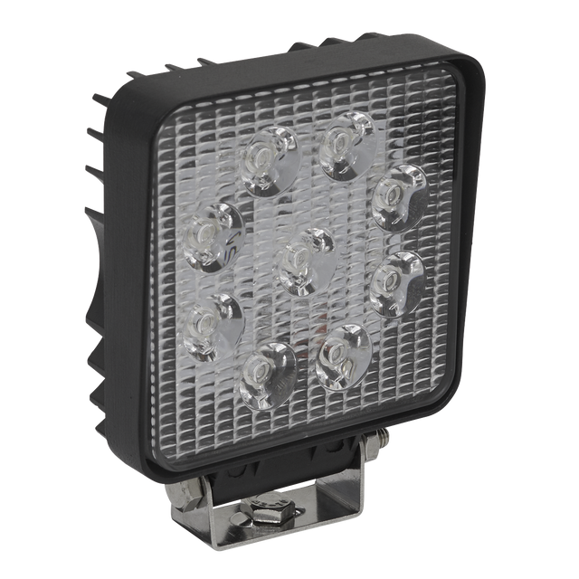 Sealey LED3S Square Worklight with Adjustable Bracket 27W SMD LED