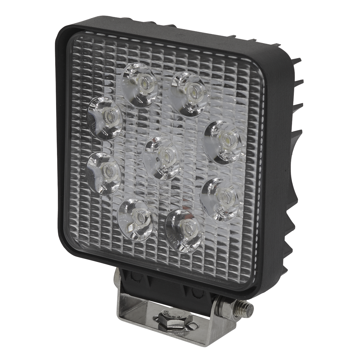 Sealey LED3S Square Worklight with Adjustable Bracket 27W SMD LED - additional view 2