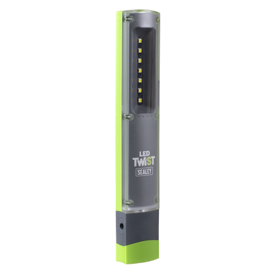 Sealey LED401G LED Twist® Rechargeable Inspection Light 2W & 1W SMD LED