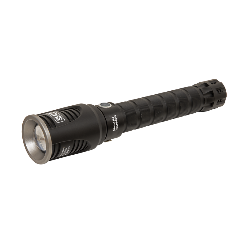 Sealey LED4493 Rechargeable Aluminium Torch with Adjustable Focus 20W SMD LED - additional view 2
