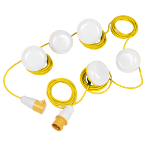 Sealey LED50F110V 15m Festoon Lighting Kit 50W COB LED 110V