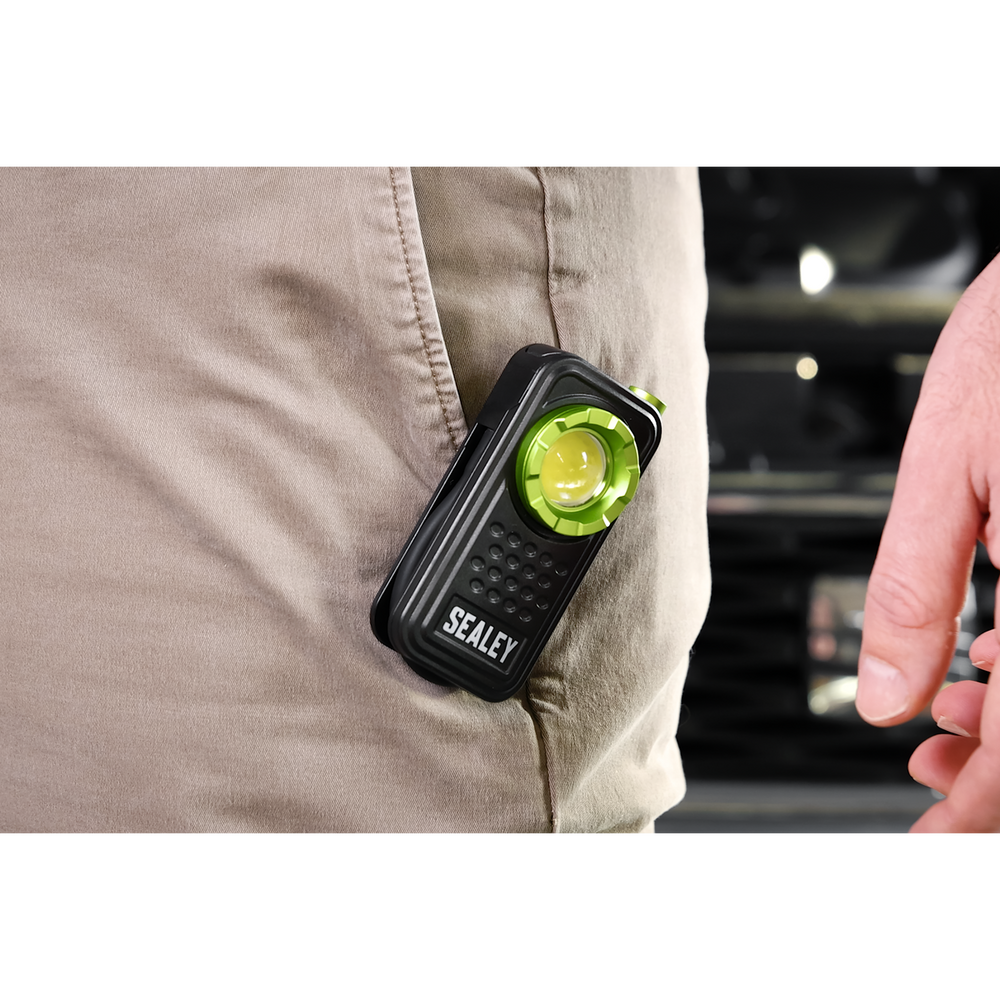 Sealey LED600FX Pocket Light with Flexi Inspection Light 8W COB LED & 1W SMD LED - additional view 6