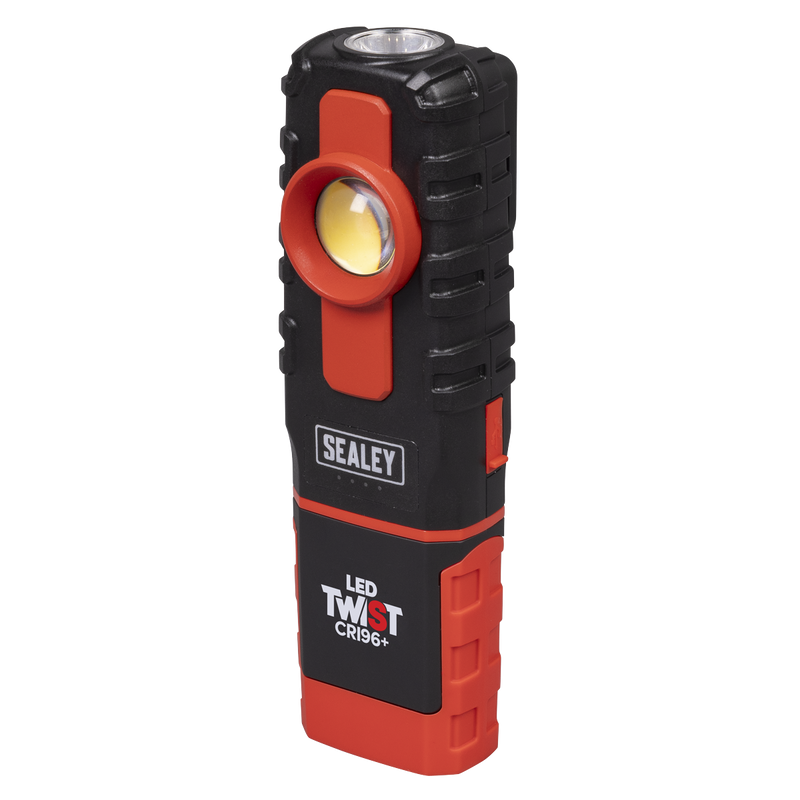 Sealey LED601CM LED Twist® Rechargeable Inspection Light 6W COB LED & 1W SMD LED Colour Match CRI 96+ - additional view 11