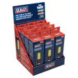 Sealey LED601DB LED Twist® Rechargeable Inspection Light 5W COB & 1W SMD - Display Box of 12