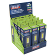 Sealey LED601GDB LED Twist® Rechargeable Inspection Light, Green - Box of 12