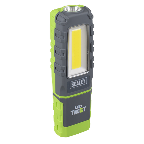 Sealey LED601GDB LED Twist® Rechargeable Inspection Light, Green - Box of 12 - additional view 2