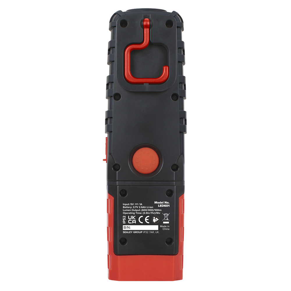 Sealey LED601 LED Twist® Rechargeable Inspection Light 5W COB & 1W SMD - additional view 6