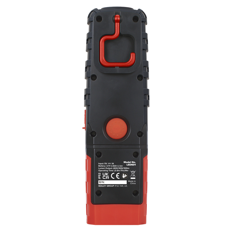 Sealey LED601 LED Twist® Rechargeable Inspection Light 5W COB & 1W SMD - additional view 6