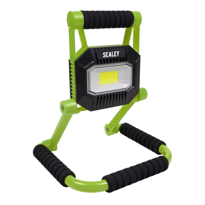 Sealey LEDFL10W Rechargeable Portable Fold Flat Floodlight 10W COB LED