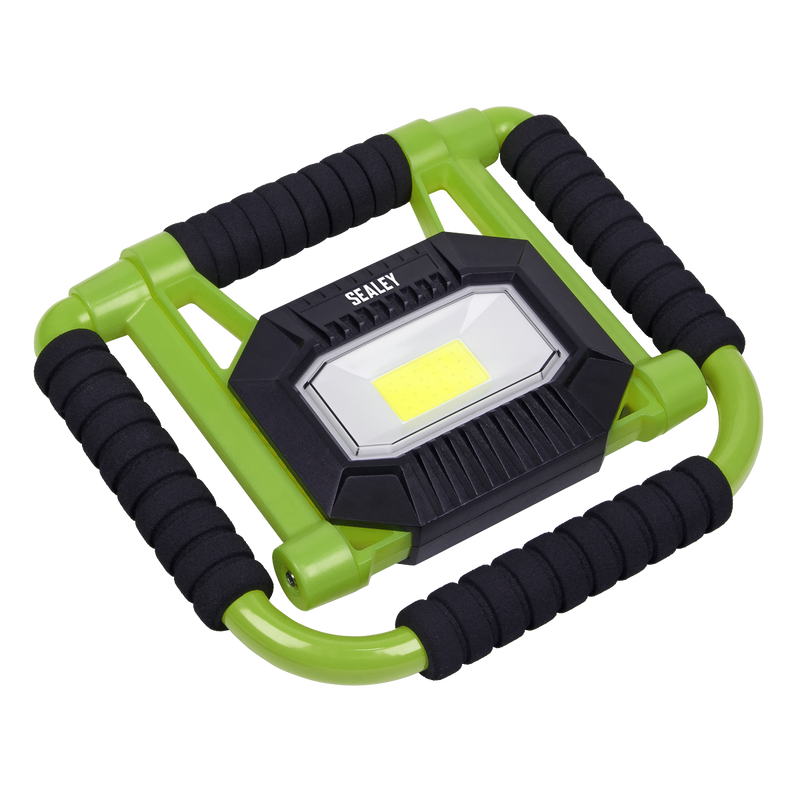 Sealey LEDFL10W Rechargeable Portable Fold Flat Floodlight 10W COB LED - additional view 3