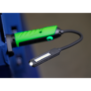 Sealey LEDFLEXG Rechargeable Flexi Inspection Light 5W COB & 3W SMD LED - additional view 10