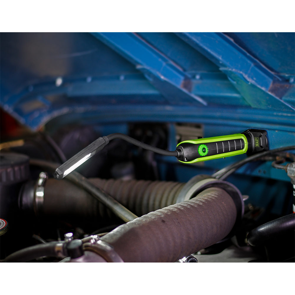 Sealey LEDFLEXG Rechargeable Flexi Inspection Light 5W COB & 3W SMD LED - additional view 8