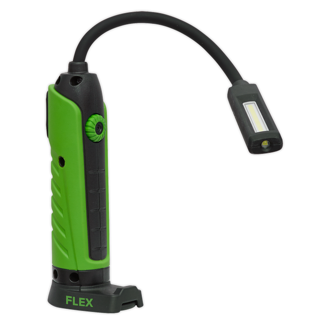 Sealey LEDFLEXG Rechargeable Flexi Inspection Light 5W COB & 3W SMD LED