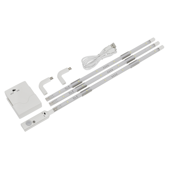 Sealey LEDSTR03 LED Strip Lighting 3pc