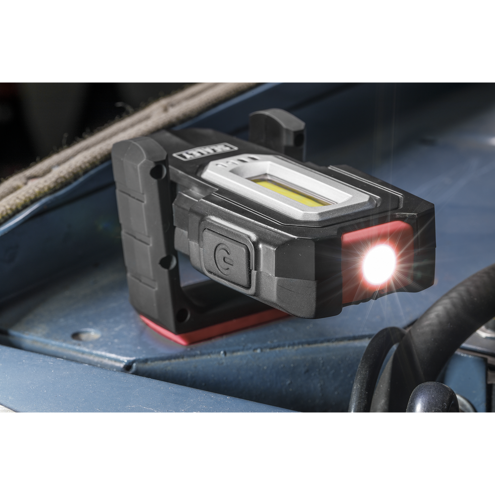 Sealey LEDWCBCOMBO1 Inspection Light with Single Wireless Charging Base 3W COB & 1W SMD LED - additional view 6