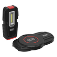 Sealey LEDWCBCOMBO1 Inspection Light with Single Wireless Charging Base 3W COB & 1W SMD LED