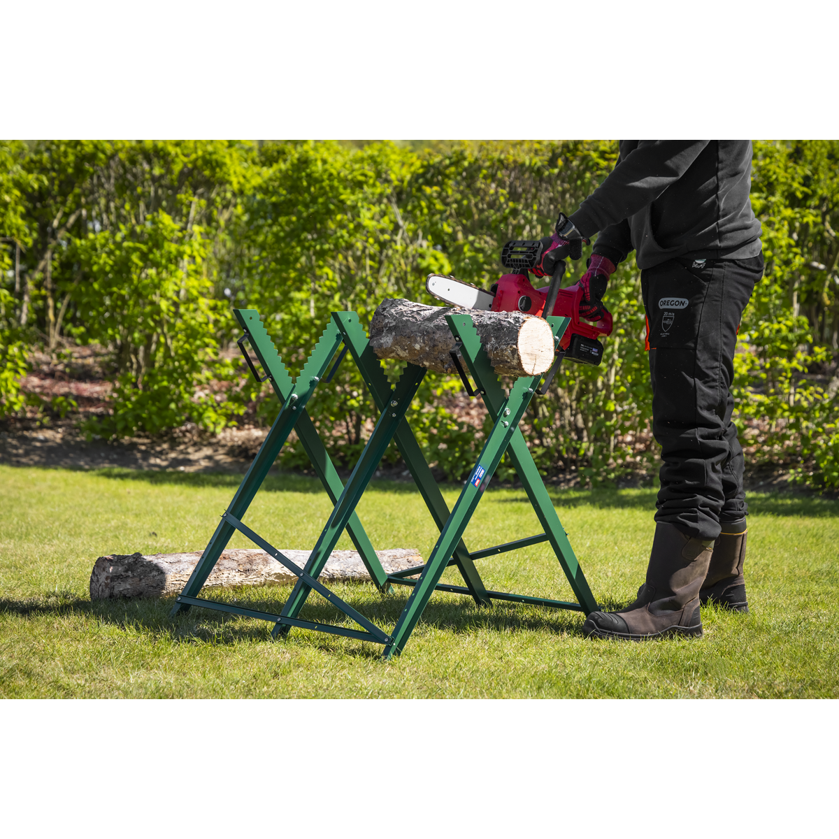 Sealey LSH100 Folding Sawhorse - 100kg Capacity - additional view 7