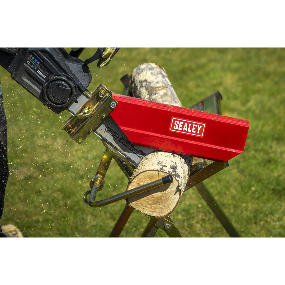 Sealey LSH150HD Heavy-Duty Sawhorse with Chainsaw Holder - additional view 12