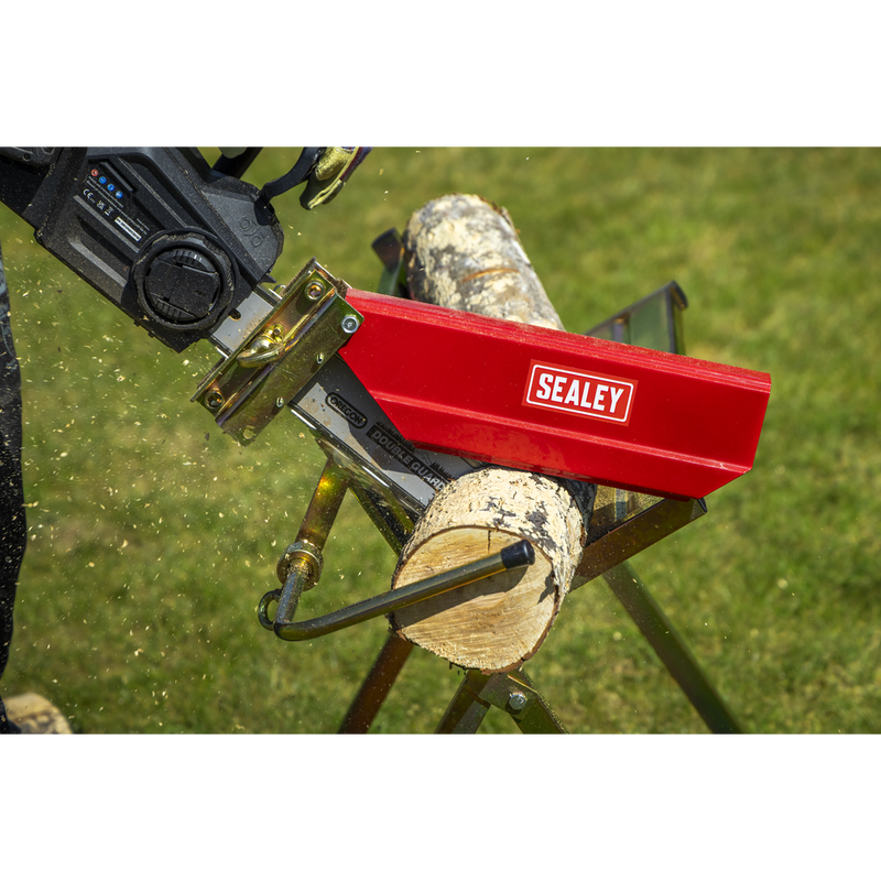 Sealey LSH150HD Heavy-Duty Sawhorse with Chainsaw Holder - additional view 12