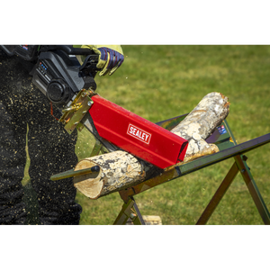 Sealey LSH150HD Heavy-Duty Sawhorse with Chainsaw Holder - additional view 10