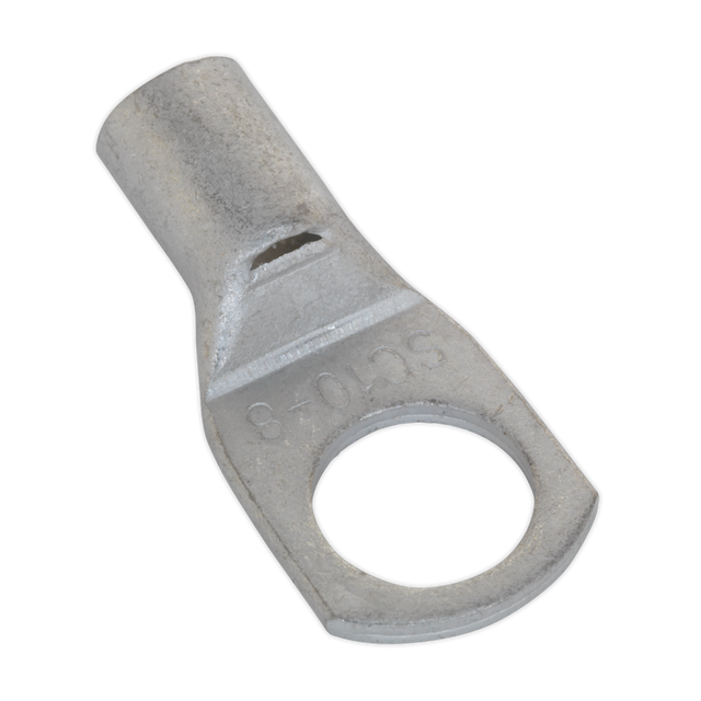 Sealey LT108 Copper Lug Terminal 10mm² x 8mm - Pack of 10