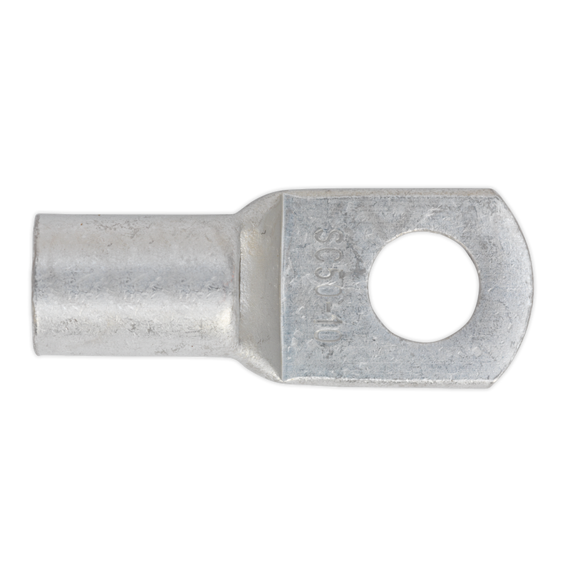 Sealey LT5010 Copper Lug Terminal 50mm² x 10mm - Pack of 10 - additional view 2