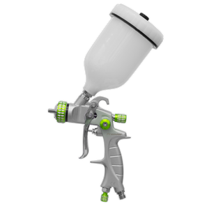 Sealey LVLP01 Premier Professional LVLP Gravity Feed Spray Gun 1.4mm Set-Up - additional view 3