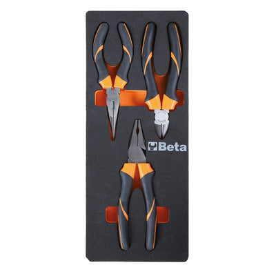 Beta Soft Foam Tray With Pliers And Nippers, 3-Piece - M134