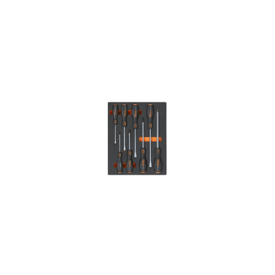 Beta Eva Foam Tray With 8 Steel Head Screwdrivers - M162