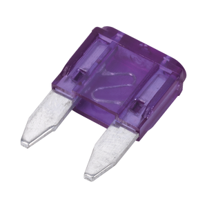 Sealey MBF350 Automotive MINI Blade Fuse 3A - Pack of 50 - additional view 2