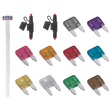 Sealey MBFSET Clip Strip Deal - Automotive Mini Blade Fuses & Holders