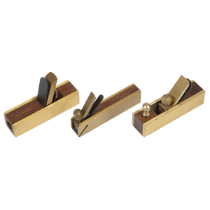 Sealey MBP03 Mini Brass Plane Set 3pc - additional view 3