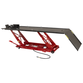 Sealey MC401A Air/Hydraulic Motorcycle Lift 454kg Capacity