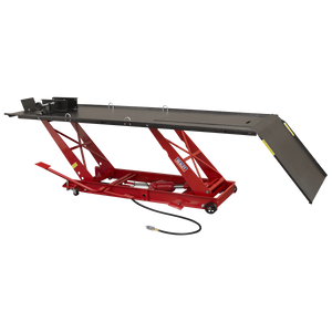 Sealey MC401A Air/Hydraulic Motorcycle Lift 454kg Capacity