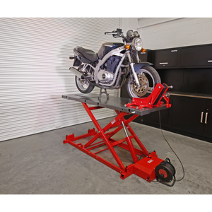 Sealey MC680E Heavy-Duty Electro/Hydraulic Motorcycle Lift 680kg Capacity - additional view 4