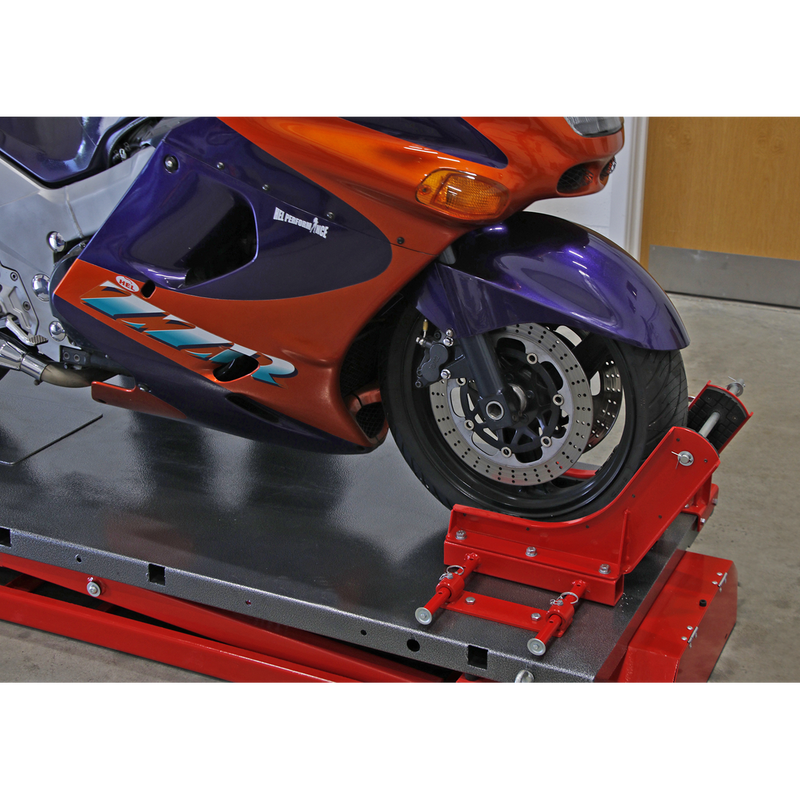 Sealey MC680E Heavy-Duty Electro/Hydraulic Motorcycle Lift 680kg Capacity - additional view 6