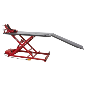 Sealey MC680E Heavy-Duty Electro/Hydraulic Motorcycle Lift 680kg Capacity
