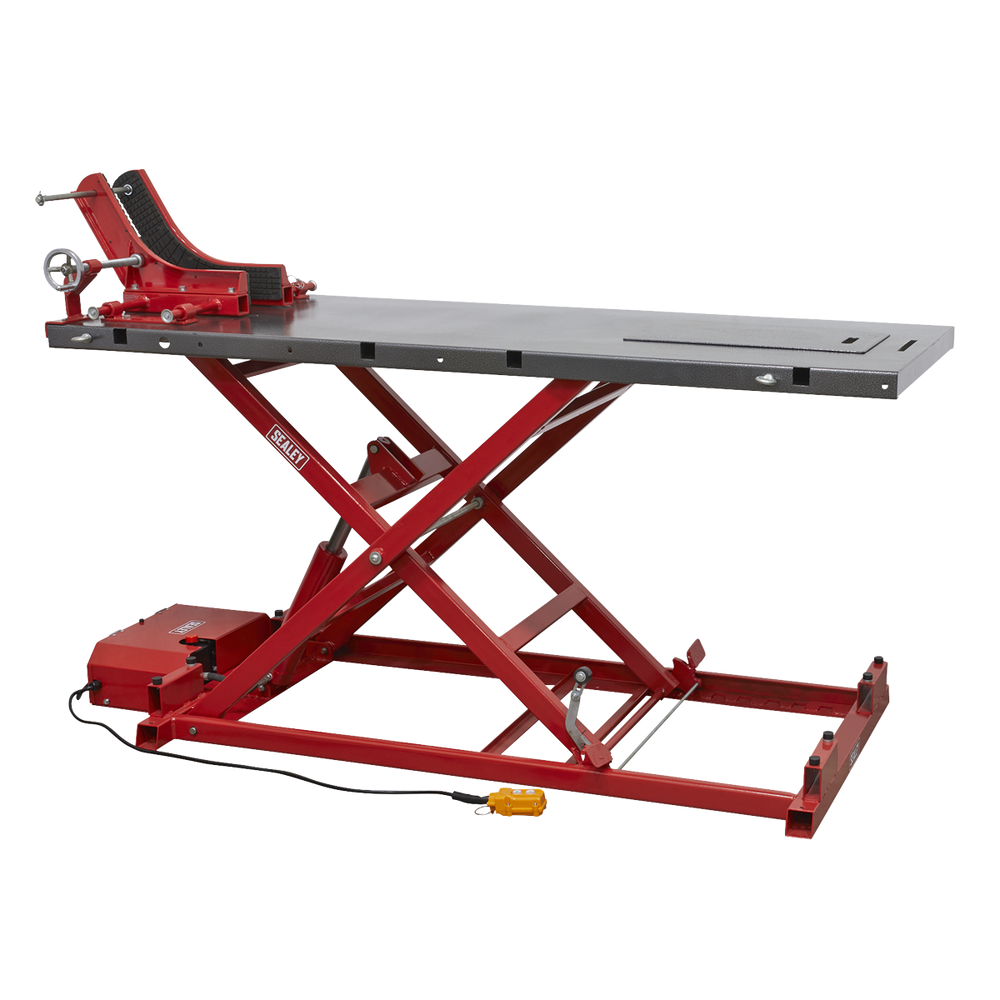 Sealey MC680E Heavy-Duty Electro/Hydraulic Motorcycle Lift 680kg Capacity - additional view 2