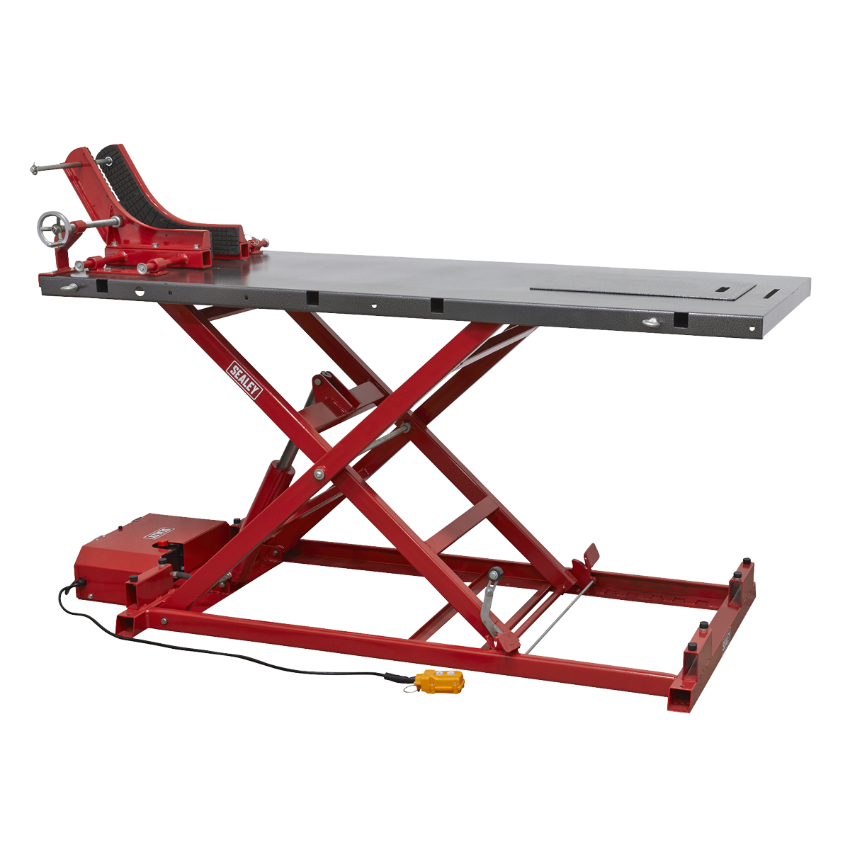 Sealey MC680E Heavy-Duty Electro/Hydraulic Motorcycle Lift 680kg Capacity - additional view 2