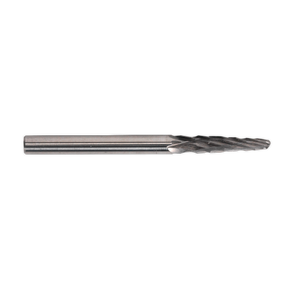 Sealey MCB004 Micro Carbide Burr Ball Nose Taper 3mm - Pack of 3